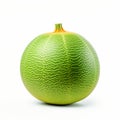 Green Melon On White Background: A Julie Blackmon Inspired Image