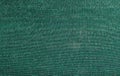 Green mesh cellular coating fabric closeup texture