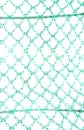 Green mesh isolated on white background Royalty Free Stock Photo