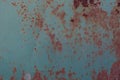 Green metal corroded rusty texture background