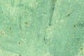 Green metal fence background, close-up Royalty Free Stock Photo