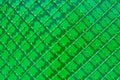 Green metal reconditioned fence Royalty Free Stock Photo