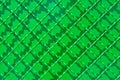 Green metal reconditioned fence Royalty Free Stock Photo