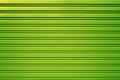 Green metal security roller door background Royalty Free Stock Photo