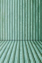 Green metal sheet background. Royalty Free Stock Photo