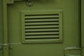 Green metal vent