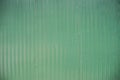 Green metal zinc sheet wall background texture Royalty Free Stock Photo