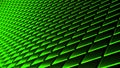 Green metallic background, metal modern 3D technology geometric wallpaper Royalty Free Stock Photo
