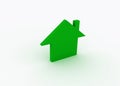 Green metaphor house Royalty Free Stock Photo