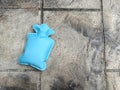 green or mint hot water bottle or bag