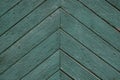 Green mint painted wood board texture and background. Royalty Free Stock Photo