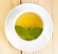 Green mint tea Royalty Free Stock Photo