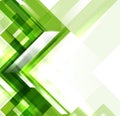 Green modern geometric absract background