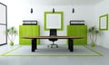 Green modern office