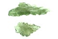 Green moldavite minerals Royalty Free Stock Photo