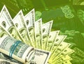 green money background