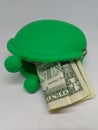 green moneybox