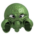 Green monster Royalty Free Stock Photo