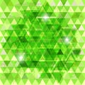 Green mosaic background Royalty Free Stock Photo