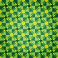 Green Mosaic Star Pattern