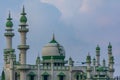 The Green Mosque at the Vizhinjam beach of Trivandrum Royalty Free Stock Photo