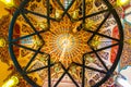 Ceiling of The Green Mosque in Bursa, Turkey