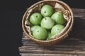 Green Mountain Apples Royalty Free Stock Photo