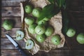 Green Mountain Apples Royalty Free Stock Photo