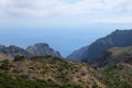 Green mountain cliffs with sea on the background (Tenerife - SPAIN