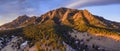 Green Mountain Sunrise Panoramic