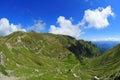 Green mountain valley, Valea Cerbului - Bucegi Royalty Free Stock Photo