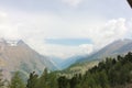 Green Mountain View on both sides of the Swiss Railways