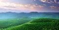 Green mountains hills Royalty Free Stock Photo