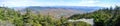 Green Mountains from top of Mount Mansfield, Vermont Royalty Free Stock Photo