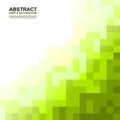 Green mozaic background. Abstract pattern background Royalty Free Stock Photo