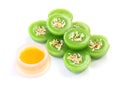 Green multiple scented sesame chinese sweet and liquid sugar