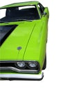 Green Muscle Car