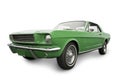 Green Muscle Car from 1965