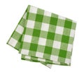 Green napkin Royalty Free Stock Photo