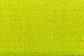 Green natural linen fabric textile material texture as a background. Green textile pattern for design in fashion as abstract Royalty Free Stock Photo