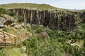 Green nature view from Ihlara valley.