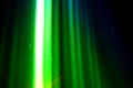 Green Neon Light Columns on Black Royalty Free Stock Photo
