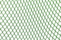 Green Net on the White Background Royalty Free Stock Photo