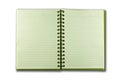 Green notebook