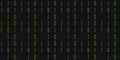 Green numeric binary creative surface. Numeral tech design backdrop. Abstract display digit pattern. Electronic Numbers Background