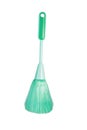 Green nylon fiber duster