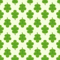 Green Oak Leaf Pattern