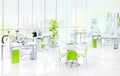 Green Office Interior Furniture Concept