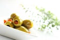 Green olive Royalty Free Stock Photo