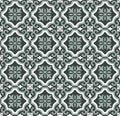 Green Olive spanish tiles pattern Royalty Free Stock Photo